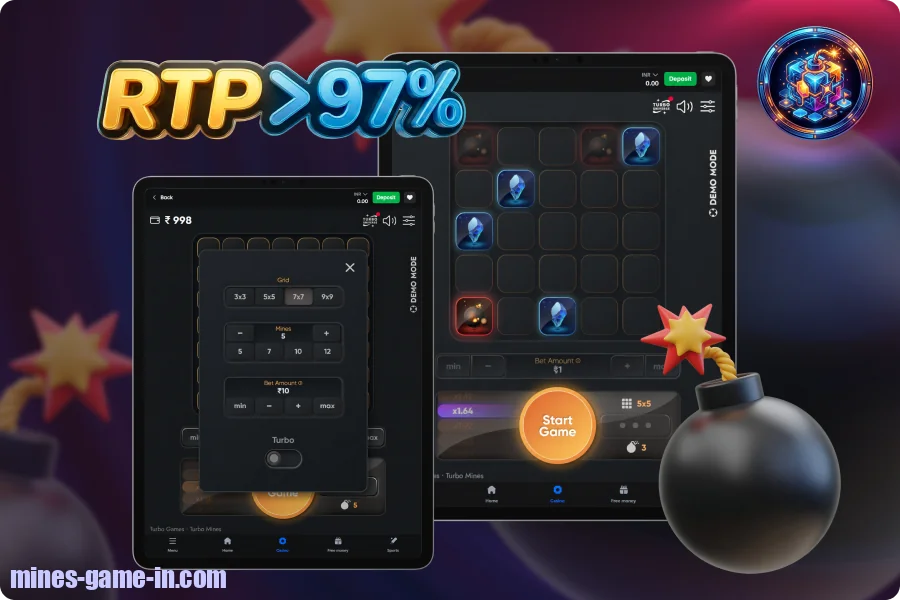 General information for players from India about the casino game Mines